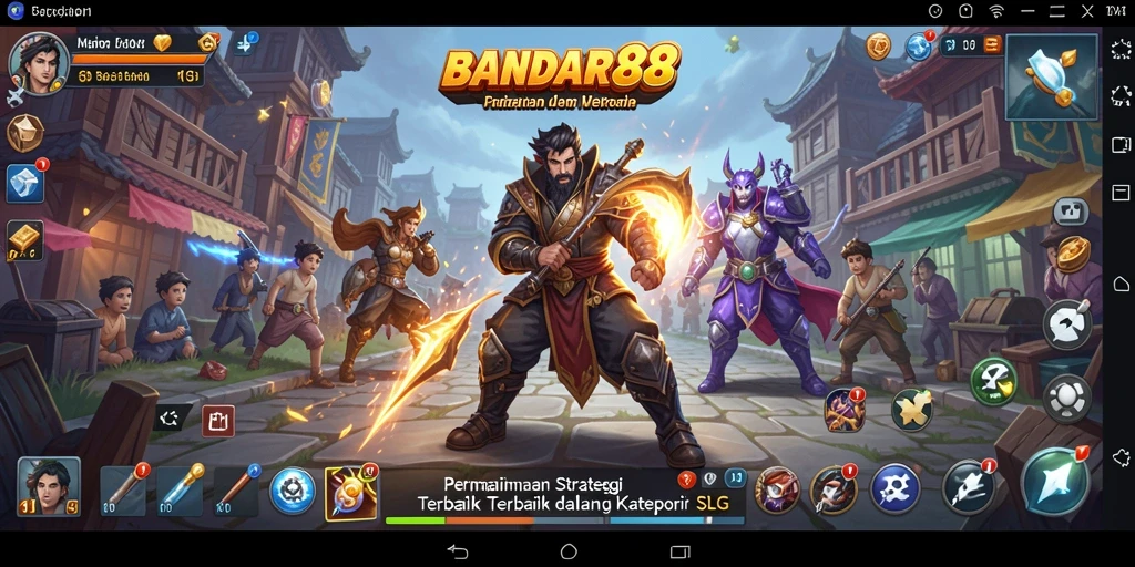 Screenshot utama BANDAR88 menampilkan aksi pertempuran yang mendebarkan.