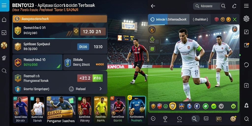 Tampilan menarik dari antarmuka taruhan BENTO123 yang interaktif.