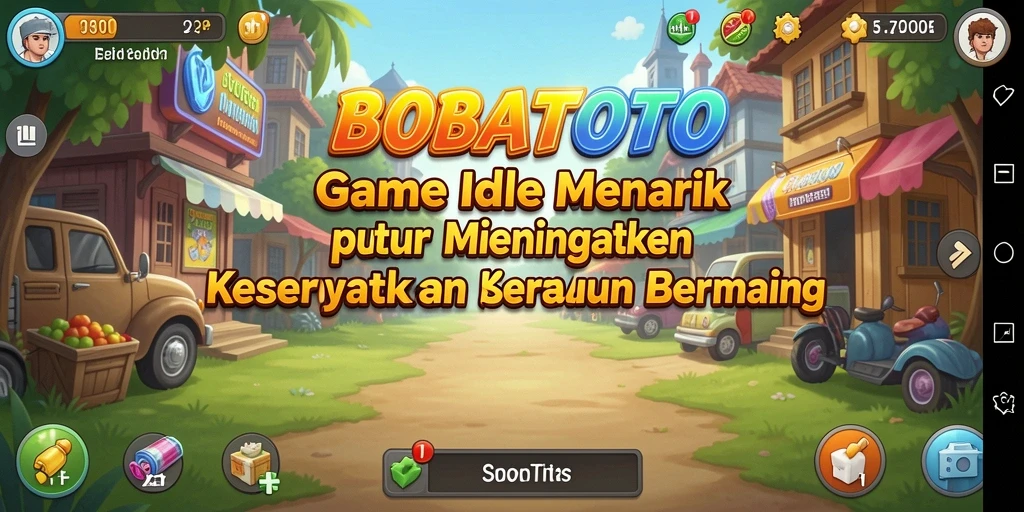 Tampilan gameplay menarik BOBATOTO yang menampilkan karakter aktif.