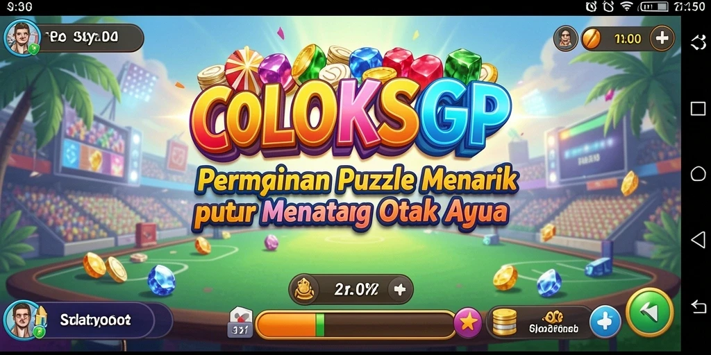 Gameplay COLOKSGP yang mengasah otak dan penuh tantangan.