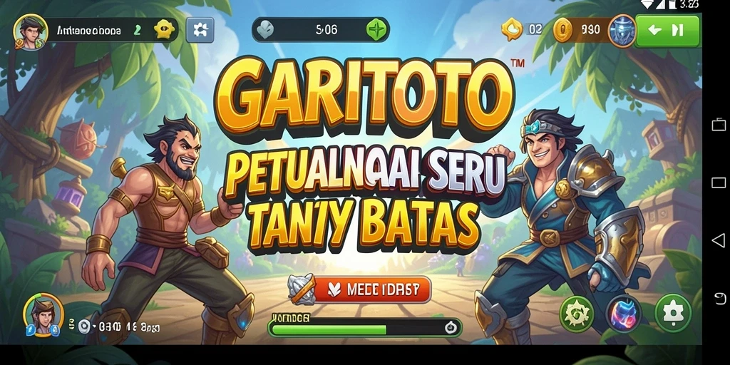 Gameplay seru dalam GARITOTO dengan aksi cepat dan tantangan mengasyikkan.