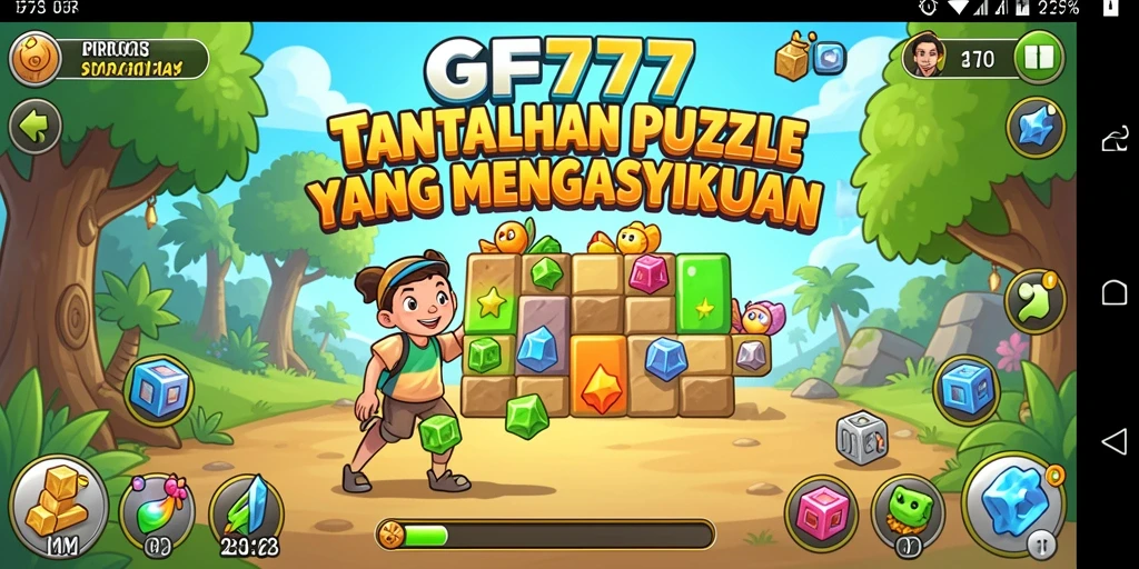 Tampilan gameplay GF777 yang menarik dan menantang.
