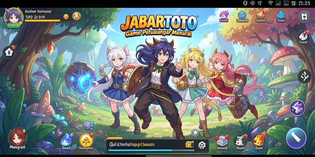 Screenshot gameplay <strong>JABARTOTO</strong> menunjukkan karakter Anime yang dinamis dan aksi yang menggugah.