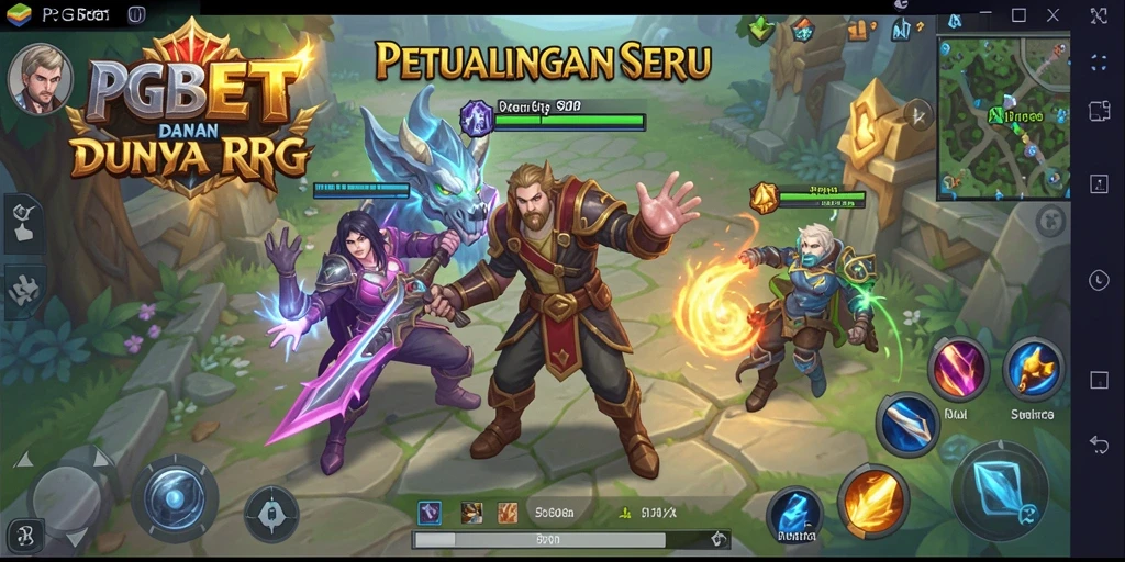 Tampilan gameplay RPG PGBET yang seru dan mendalam.