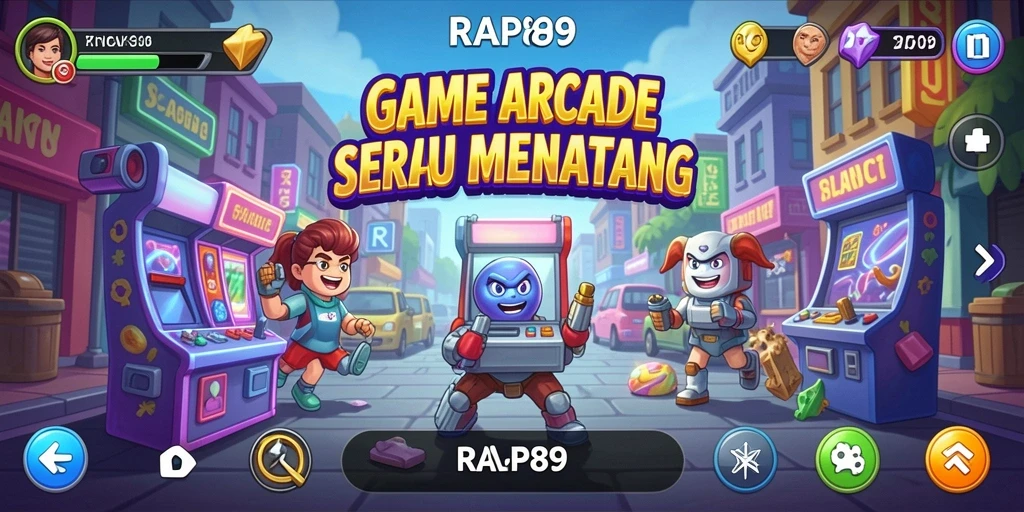 Tampilan gameplay seru dari RAP89 yang menantang setiap pemain.