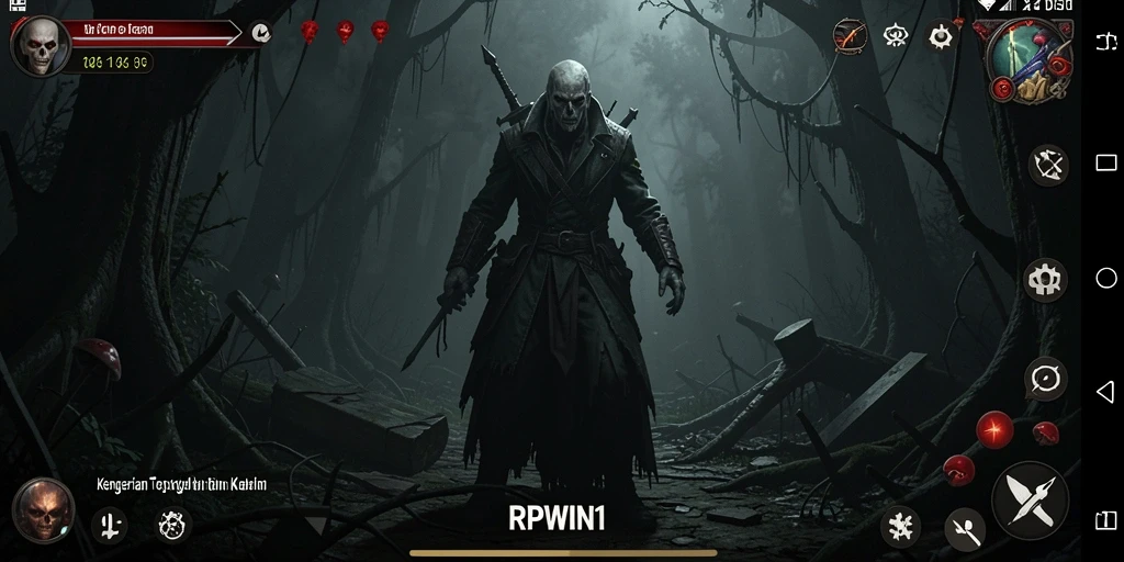 Gameplay RPWIN1 dengan atmosfer Horror yang menegangkan.