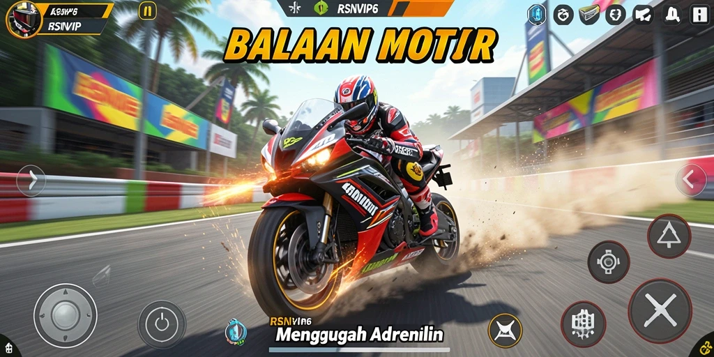 Gameplay seru dan grafis menakjubkan di RSNVIP6.