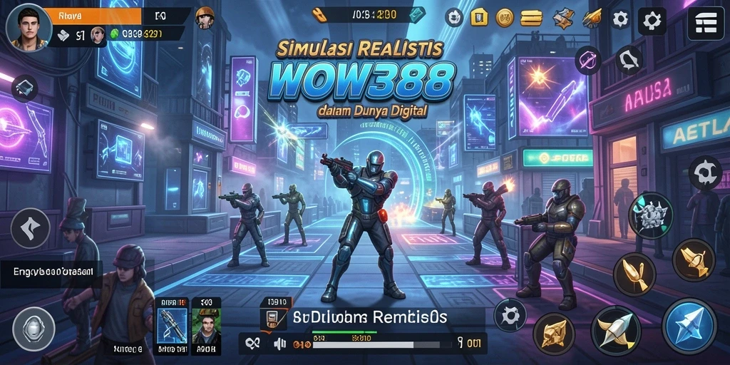 Tampilan gameplay WOW388 yang menarik dalam simulasi dunia yang realistis.